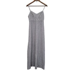 Antibes Blanc linen nautical maxi dress. Size 4.